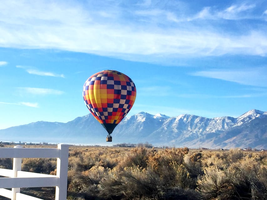 Carson City: Hot Air Balloon Flight – California, California