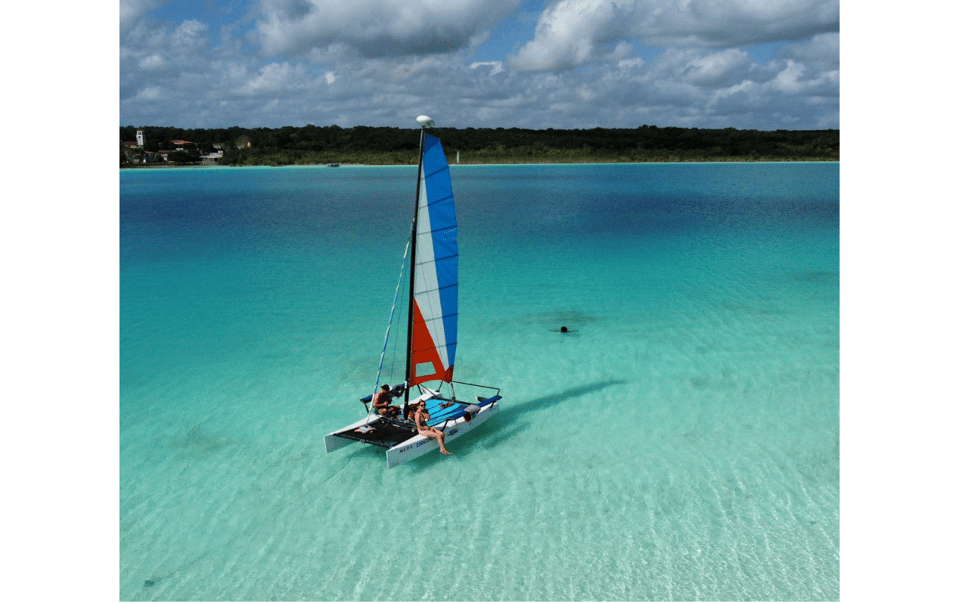 Catamaran Experience at Bacalar Lagoon (Private Tour) – Bacalar, Mexico