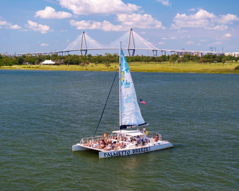 Charleston Afternoon Sail – Lux Catamaran w/Seating & Shade – Charleston, South Carolina