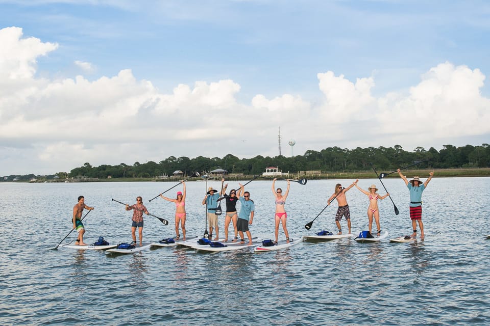 Charleston: Folly Beach Stand Up Paddleboard Dolphin Safari – Charleston, South Carolina