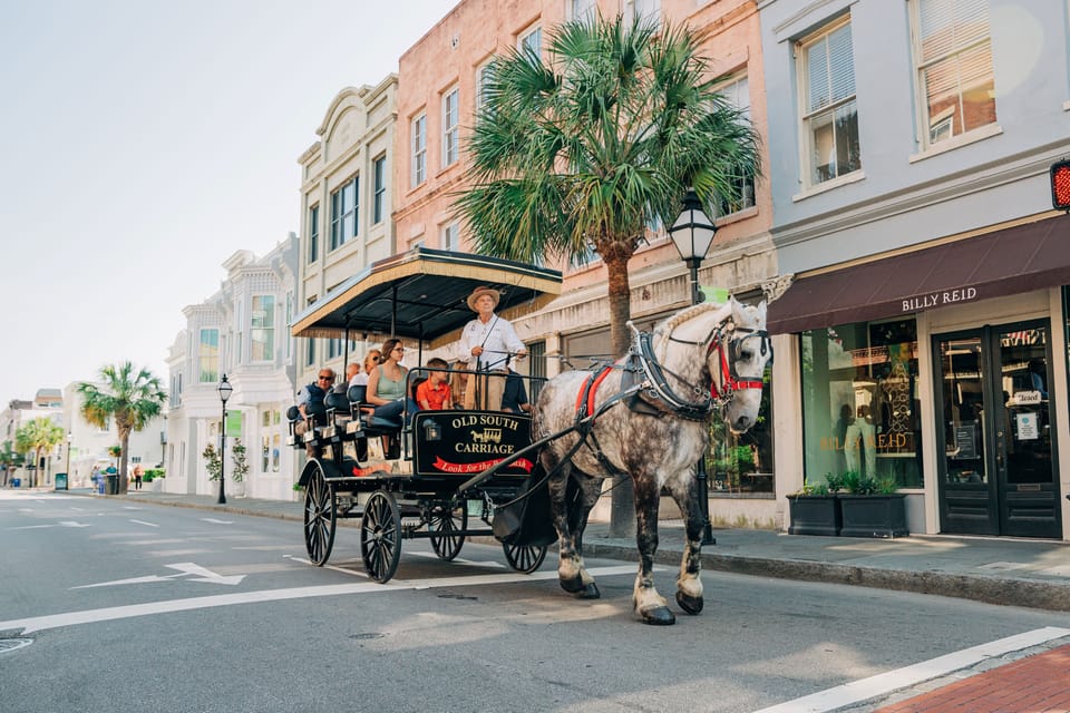 Charleston: Historical Downtown Tour by Horse-drawn Carriage – Charleston, South Carolina