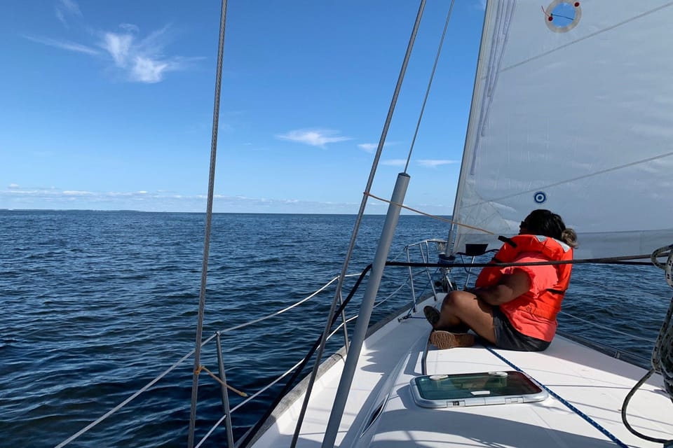 Chesapeake Beach: Beautiful Day Sailing the Chesapeake Bay – Chesapeake Bay, Virginia