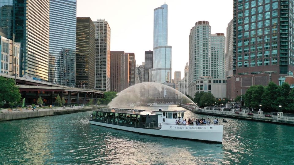 Chicago: Gourmet Brunch, Lunch, or Dinner River Cruise – Chicago, Illinois