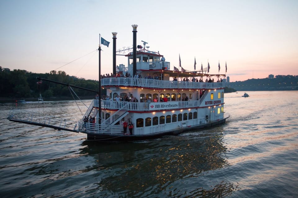 Cincinnati: Ohio River Cruise with Buffet Dinner – Ohio River, Kentucky