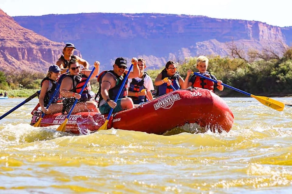 Colorado River : Morning Half-Day Colorado River Rafting – Moab, Utah