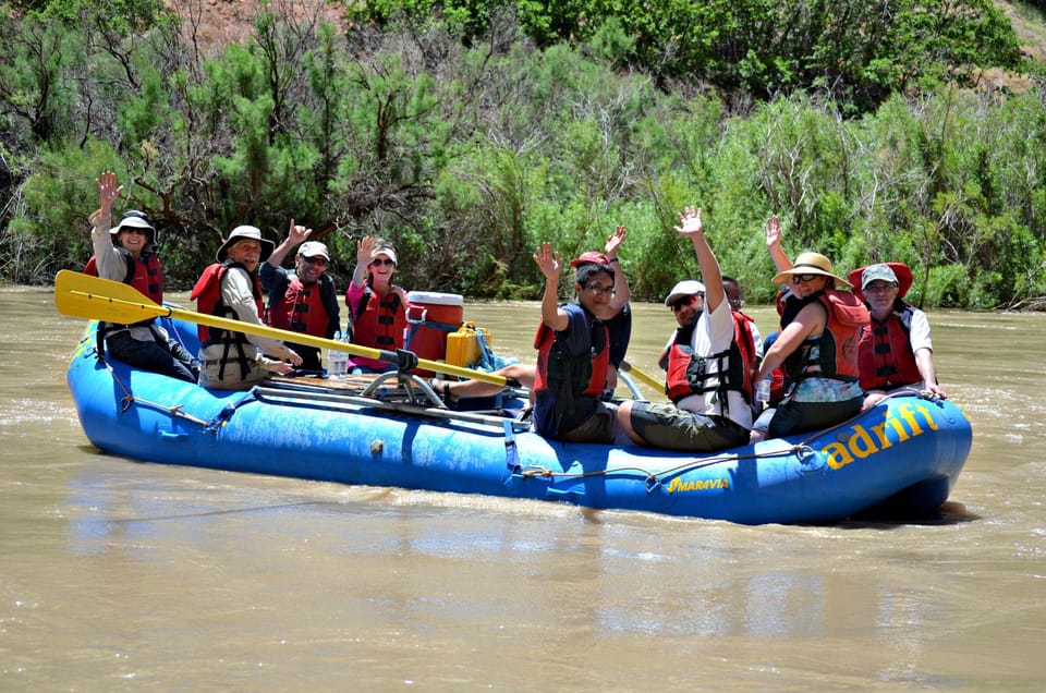 Colorado River Rafting: Afternoon Half-Day at Fisher Towers – Moab, Utah