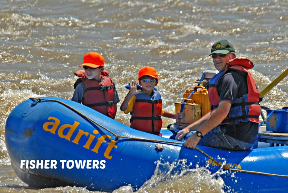 Colorado River Rafting: Half-Day Morning at Fisher Towers – Moab, Utah