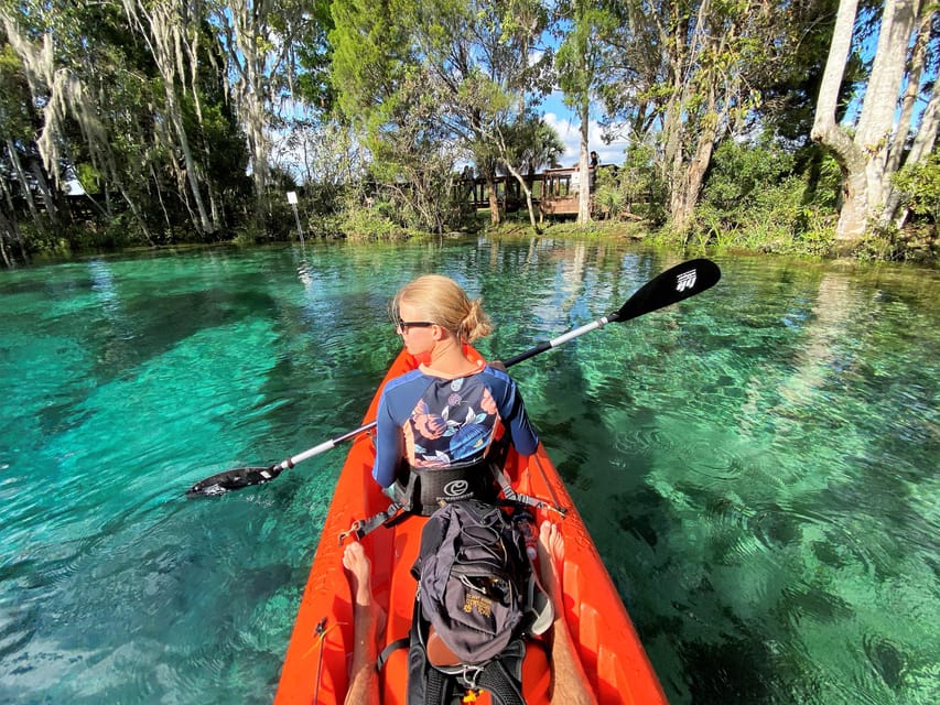 Crystal River: Three Sisters Springs Guided Kayak Tour – Crystal River, Florida