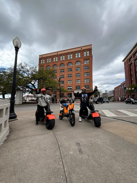 Dallas JFK Assassination& History Scooter Tour – Dallas, Texas