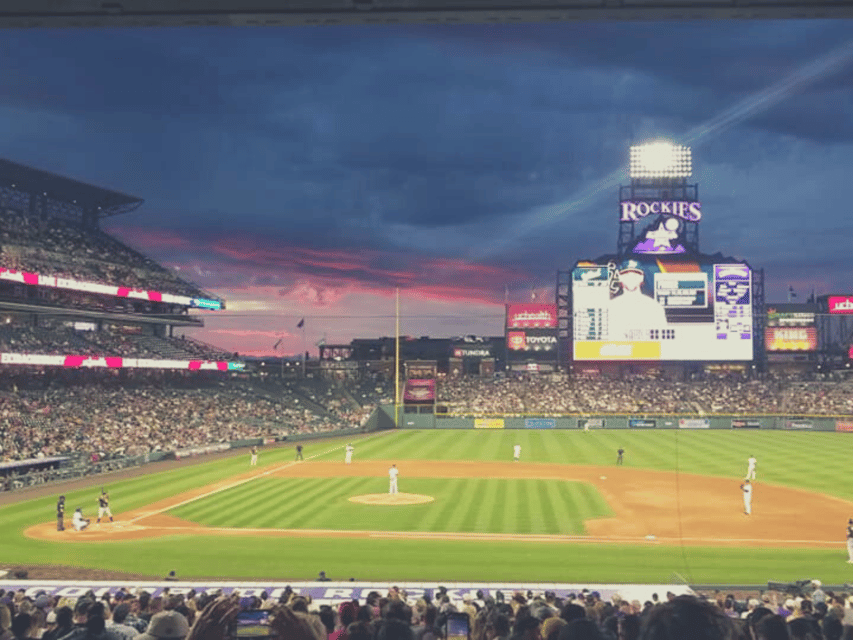 Denver: Colorado Rockies Baseball Game Ticket at Coors Field – Denver, Colorado