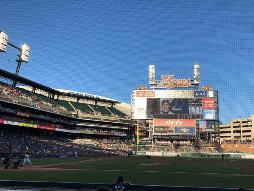 Detroit: Detroit Tigers Baseball Game at Comerica Park – Detroit, Michigan