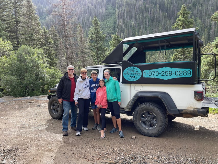 Durango: La Plata Canyon Scenic Waterfalls Jeep Tour – La Plata Mountains, Colorado