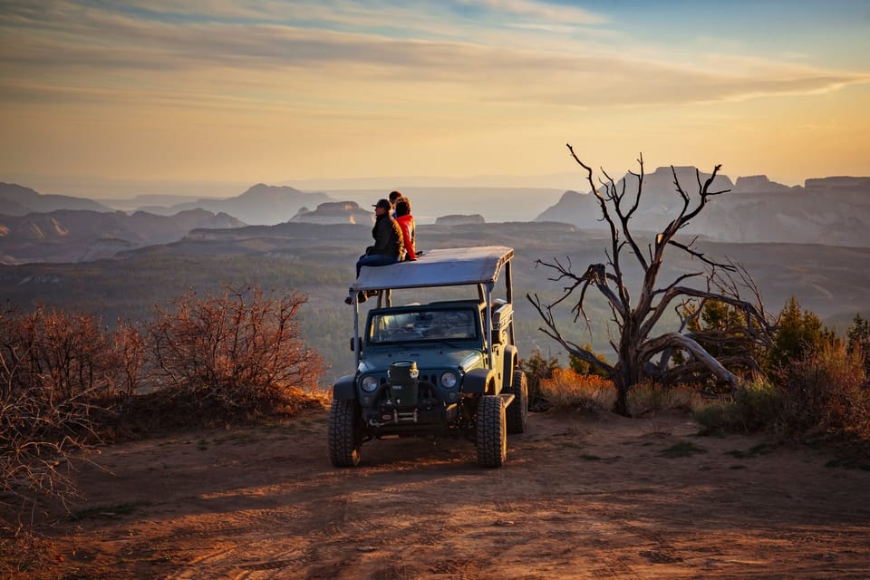 East Zion: Top of the World Sunset Jeep Tour – Zion National Park, Utah