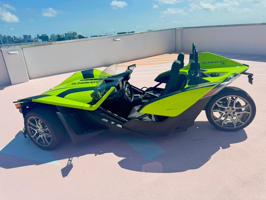 Enjoy 3 HOURS SLINGSHOT RENTAL – Miami, Florida