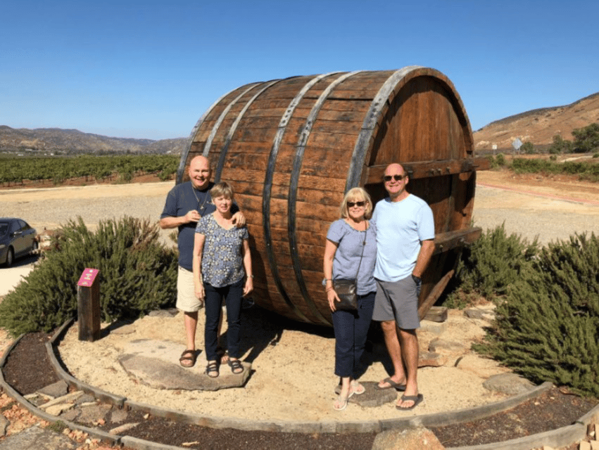 Ensenada: Valle de Guadalupe Wine Tasting Tour – Ensenada, Mexico