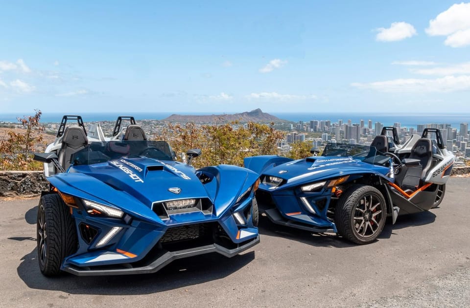 Explore Oahu in a Polaris Slingshot – Honolulu, Hawaii