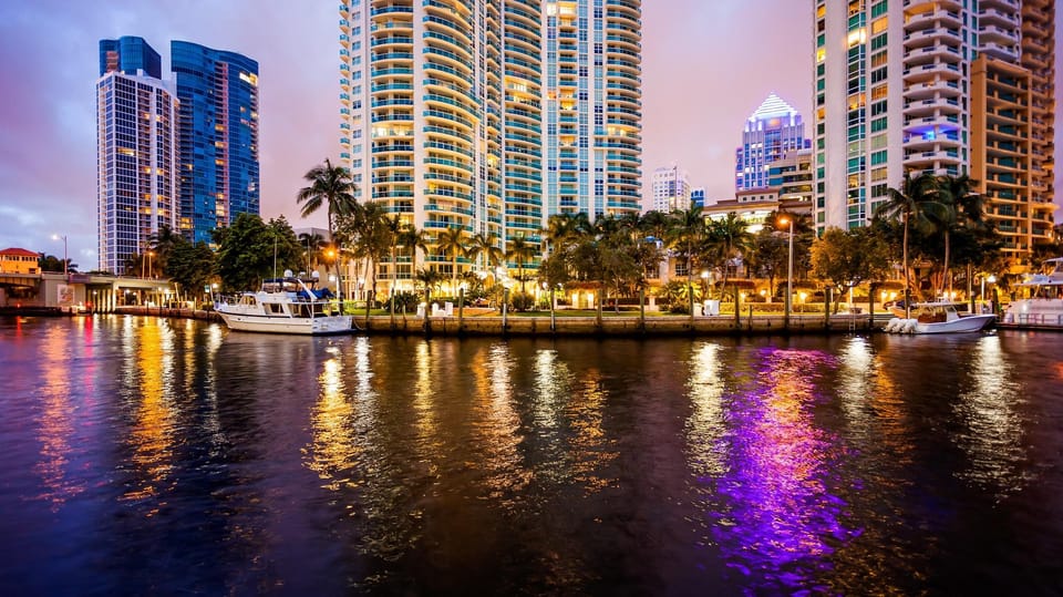 Fort Lauderdale: Night Cruise Through the Venice of America – Fort Lauderdale, Florida