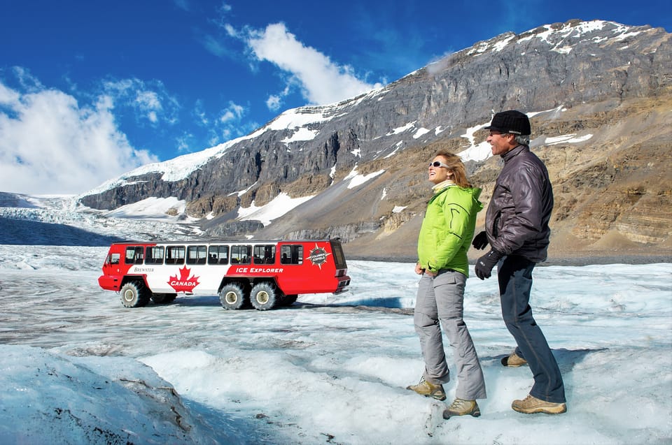 From Banff: Athabasca Glacier and Columbia Icefield Day Trip – Jasper, Canada