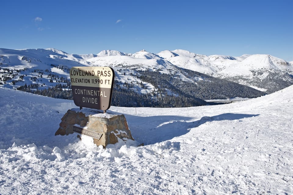 From Denver: Breckenridge & Continental Divide Explorer – Continental Divide, Colorado