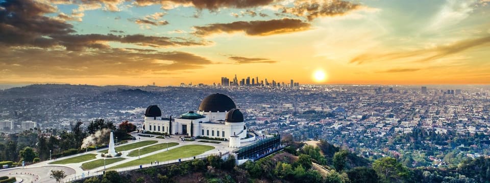 From Hollywood: Griffith Observatory Open-top Night Tour – Los Angeles, California