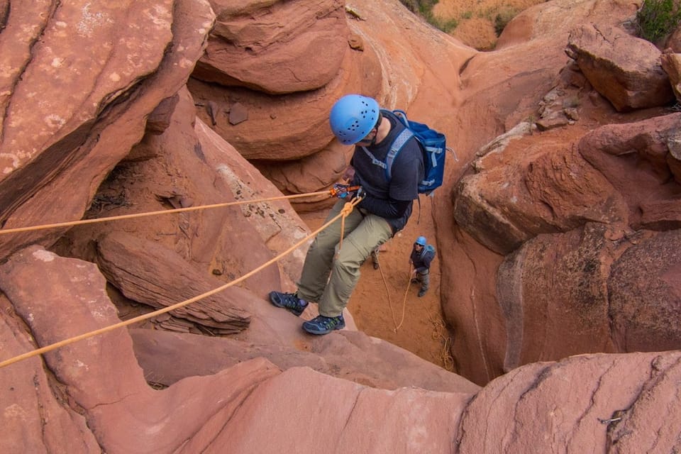 From Moab: Rock of Ages Moderate Rappelling Obstacle Course – Moab, Utah