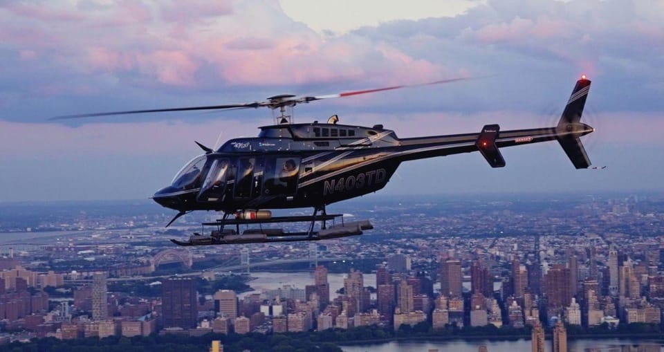 From New Jersey: City Lights or Skyline Helicopter Tour – Linden, New Jersey