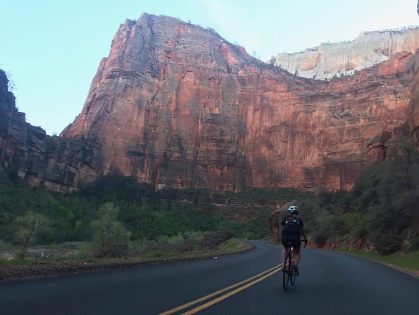 From Springdale: Zion Sunset Biking/eBiking Tour – Zion National Park, Utah