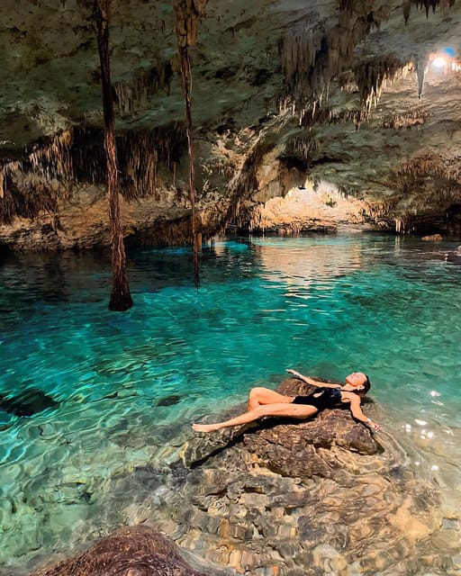 From Tulum: 3 Cenotes Adventure, GoPro Pictures and Food – Tulum, Mexico