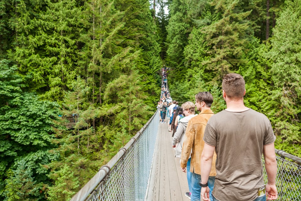 From Vancouver: Grouse Mountain & Capilano Suspension Bridge – Vancouver, Canada