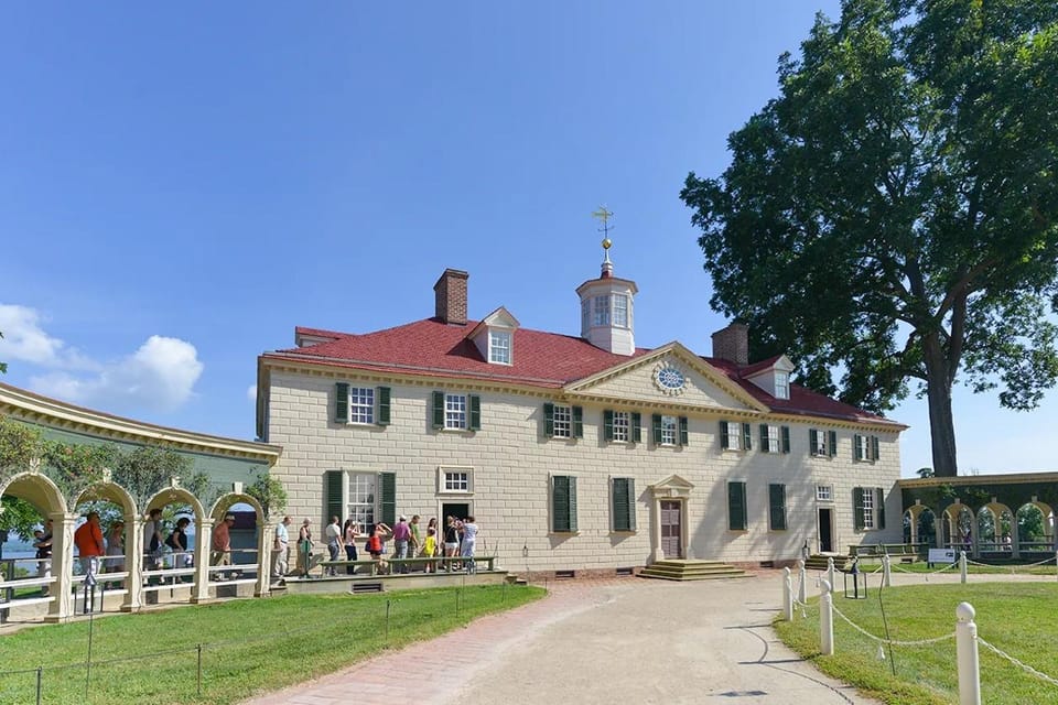 From Washington DC: Half Day Trip to Mount Vernon with Guide – Mount Vernon, Virginia