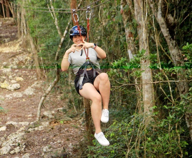 Fun & adrenalin jungle experience: ATV, zipline & cenote – Ruta de los Cenotes, Mexico