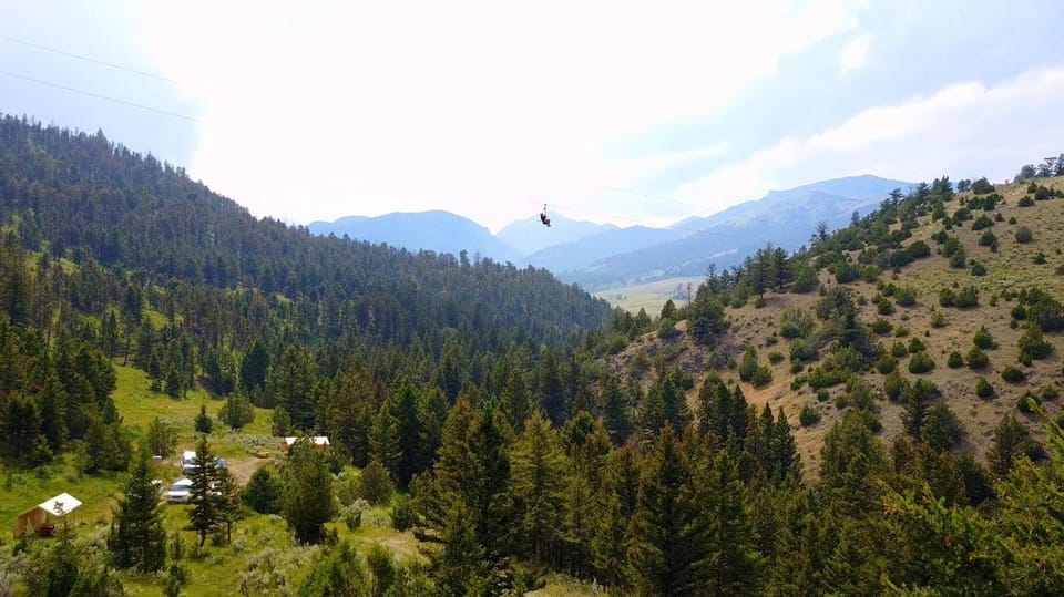 Gardiner: Guided Zipline EcoTour (3 hours) – Gardiner, Montana