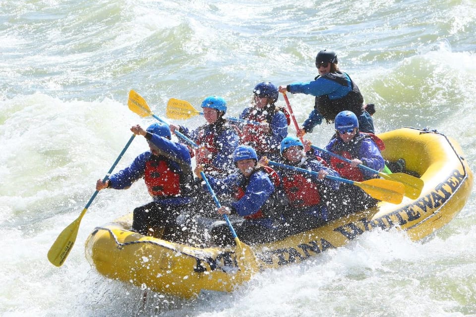 Gardiner: Half-Day Whitewater Raft Trip on the Yellowstone – Yellowstone River, Missouri