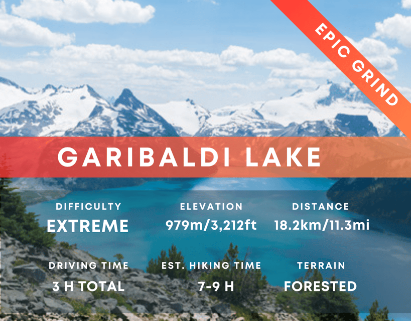 Garibaldi & Panorama Ridge Hiking Day Trip | All-inclusive – Garibaldi Provincial Park, British Columbia, Canada