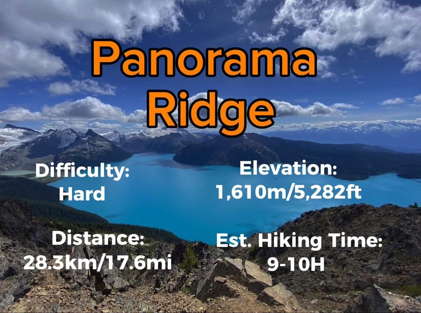 Garibaldi Park/ Panorama Ridge/ Hiking Day Trip – Garibaldi Provincial Park, Canada