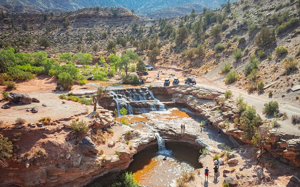 Greater Zion: UTV Tour to Toquerville Falls – Hurricane, Utah