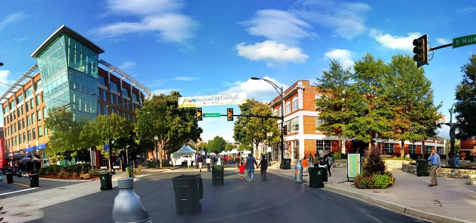 Greenville: Downtown Greenville Driving Tour – Greenville, South Carolina