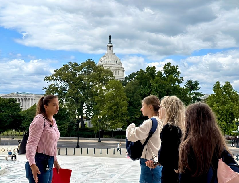 Guided tour visit inside the Capitol and the Library of Congress. – Washington DC