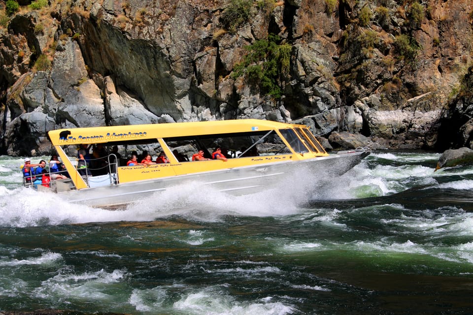 Hells Canyon: Yellow Jet Boat Tour to Kirkwood, Snake River – Lewiston, Idaho