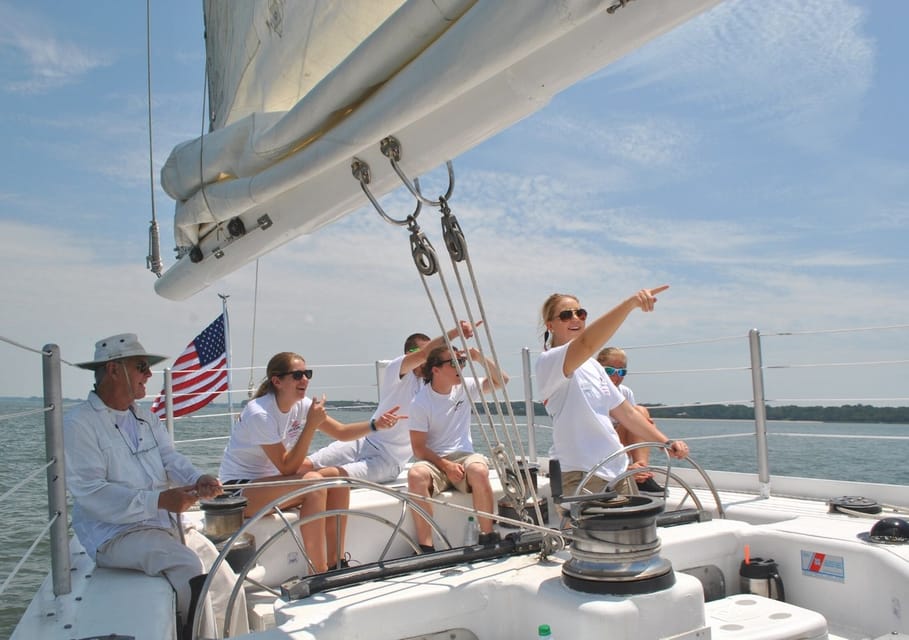 Hilton Head Island: America’s Cup Sailing Yacht Cruise – Calibogue Sound, South Carolina