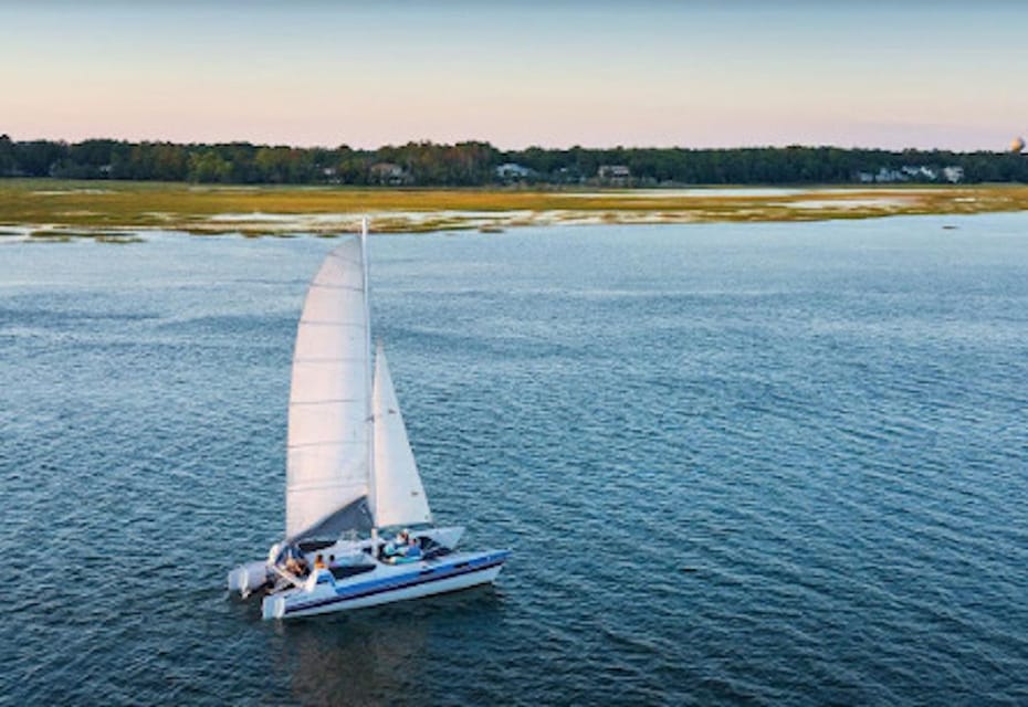 Hilton Head: Private Dolphin Day or Sunset Catamaran Sail – Hilton Head Island, South Carolina