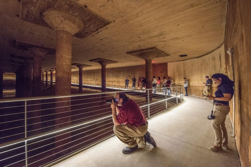 Houston: Buffalo Bayou Park Cistern Experiential Tour – Houston, Texas