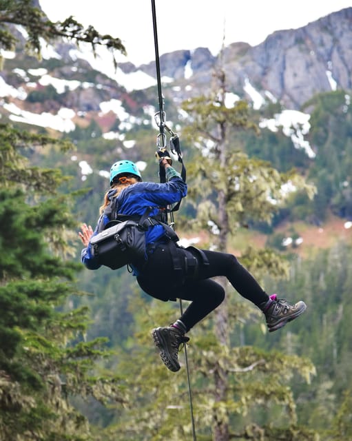 Juneau: Alpine Zipline Adventure – Juneau City, Alaska