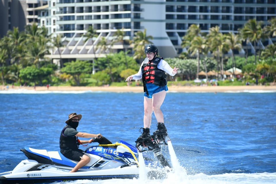 Kaanapali Beach: Jet Ski or Flyboard Rental Tours – Kaanapali, Hawaii