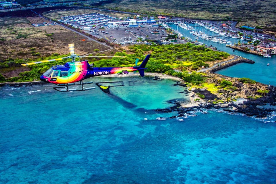 Kailua-Kona: Coastal Scenic Doors On/Off Helicopter Tour – Kailua-Kona, Hawaii