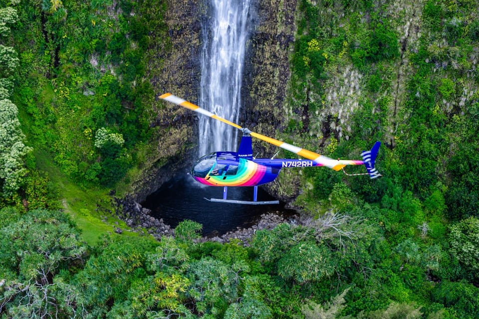 Kailua-Kona: Kohala, Volcanoes and Waterfall Helicopter Tour – Hawaii, Hawaii