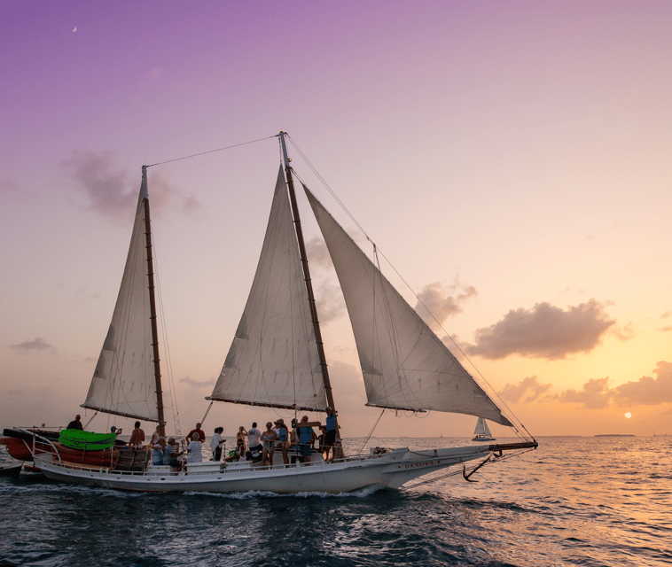 Key West Wind and Wine Sunset Sail aboard classic Schooner – Key West, Florida