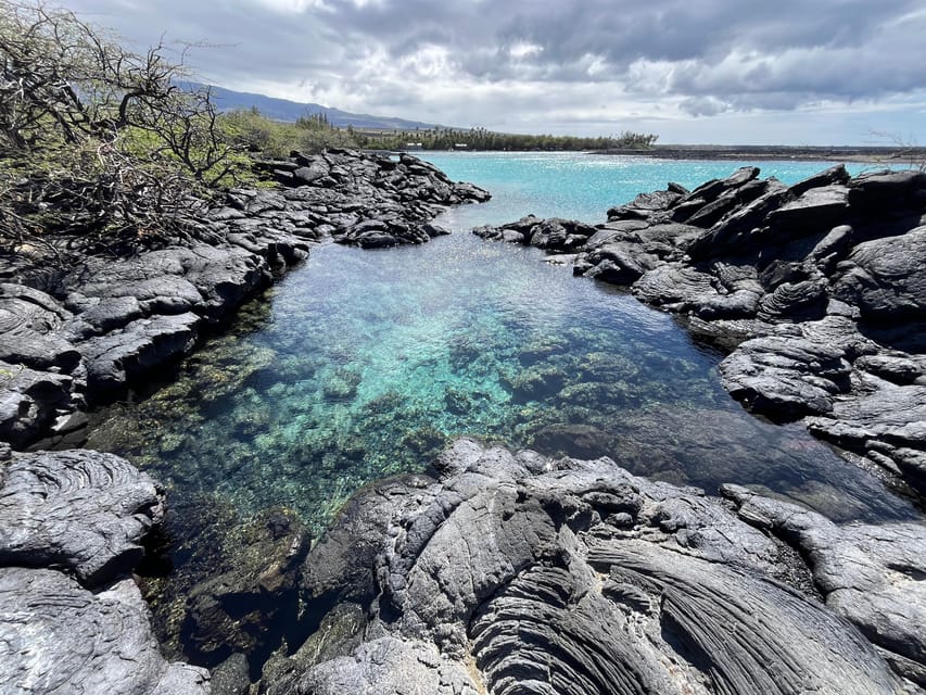 Kīholo coast hike and aqua blue swim with Native Hawaiian – Kailua-Kona, Hawaii