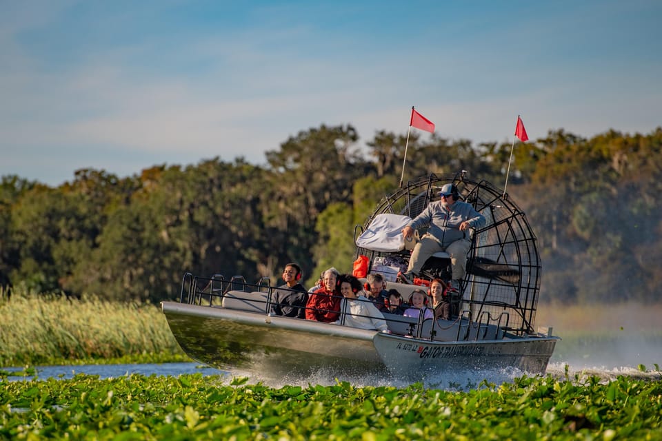 Kissimmee: Boggy Creek Airboat Ride with Optional Meal – Kissimmee, Florida