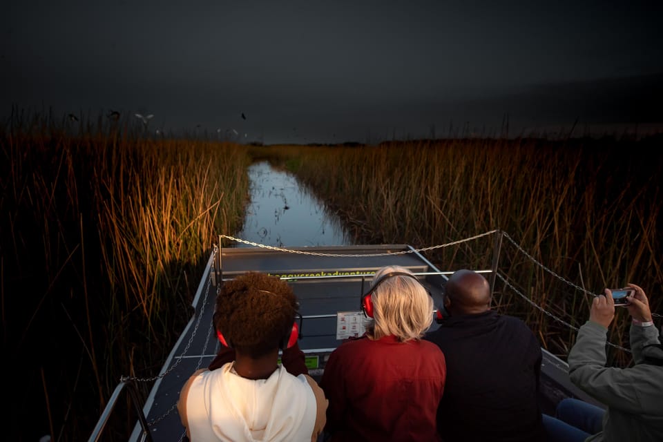 Kissimmee: Boggy Creek Airboats Adventures Night Tour Ticket – Everglades City, Florida